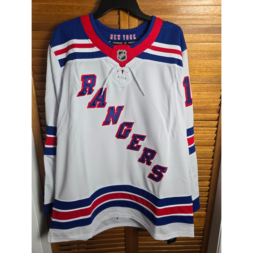 New York Rangers Panarin Fanatics Premium Away Jersey Mens 52